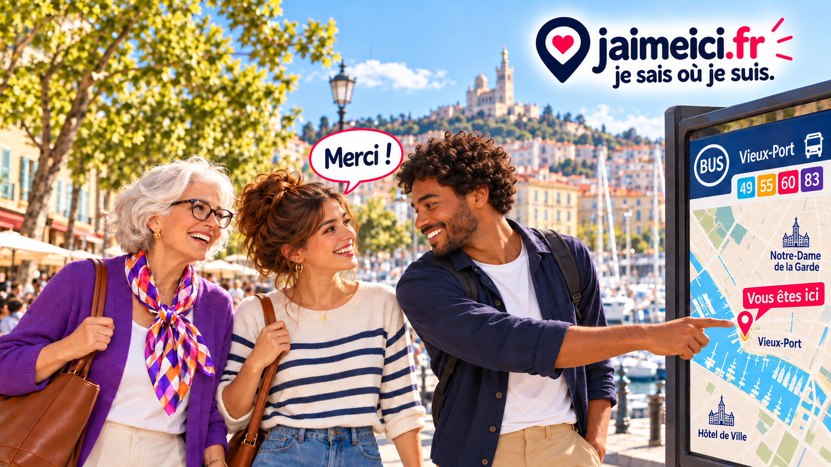 Jaimeici.fr — Je sais où je suis, à Marseille.